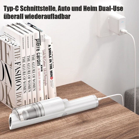 DOPWii DOPWii Akku-Handstaubsauger 7500Pa Handstaubsauger, 100W Akkusauger, Schwarz, Weiss Schwarz Беспроводной ручной пылесос DOPWii Ручной пылесос 7500Pa, беспроводной пылесос мощностью 100 Вт, черны, белый