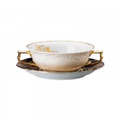 Rosenthal Rosenthal Heritage Midas Suppentasse 0,31 L mit Untertasse 2-tlg. Чашка для супа Rosenthal Heritage Midas 0,31 л с блюдцем 2 шт.
