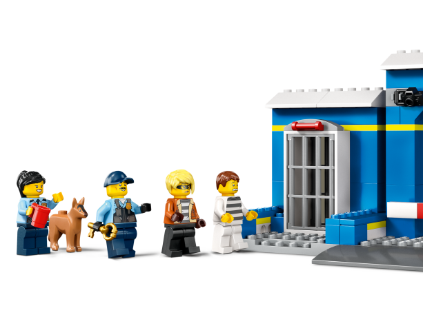 Lego Ausbruch aus der Polizeistation Побег из полицейского участка