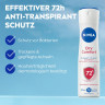 NIVEA Dry Comfort Anti-Transpirant Spray, 150 ml, Нивеа Антиперспирант спрей, Dual Protect, 0% спирта, 72ч сухость и комфорт, 150 мл
