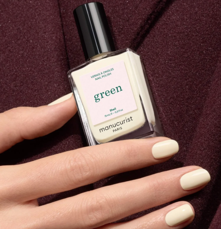 Manucurist Green Nagellack Shell 15ml, Лак для ногтей Shell (Франция), стойкое покрытие без сколов, безопасная растительная формула 9 Free, 15мл