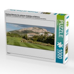 CALVENDO Puzzle CALVENDO Puzzle Emotional Moments: Die schonsten Golfplatze auf Mallorca. Пазл CALVENDO Puzzle Emotional Moments: Самые красивые поля для гольфа на Майорке.
