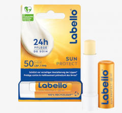 Labello Lippenpflegestift sun protect LSF 50+,  Бальзам для губ в стике с солнцезащитным эффектом SPF 50+, 4,8 г