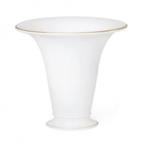 KPM Berlin KPM Vasen nach Karl-Friedrich Schinkel 1820-30 Vase 'Trompetenform 4 gross Goldrand' 180 mm KPM Вазы после Карла-Фридриха Шинкеля 1820-30 Ваза "Trumpet Shape 4 Large Gold Rim" 180 мм