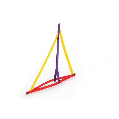 SINA®SPIELZEUG Holzspielzeug FlechtKunst 100cm Violett 4 Stuck Деревянная игрушка плетеная арт 100см фиолетовая 4 штуки