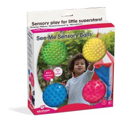 Edushape 10cm Transparent Sensory Ball 10 см прозрачный сенсорный шар