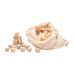 Wissner aktiv lernen Wurfel naturfarben 2 x 2 x 2 cm (150 Stuck) Куб натуральный цвет 2 х 2 х 2 см (150 шт.)