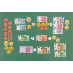 Wissner aktiv lernen Rechengeld fur die Tafel magnetisch (100 Teile) Счет денег на доску магнитную (100 штук)