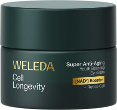 WELEDA Cell Longevity Super Anti-Aging Youth Boosting Eye Balm, 15 ml, Бальзам для кожи вокруг глаз Youth Boosting с экстрактами фисташки и магнолии, 15 мл