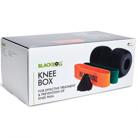 BLACKROLL BLACKROLL Knee Box Set UMFANGREICHES SET GEGEN KNIESCHMERZEN BLACKROLL Knee Box Set — КОМПЛЕКСНЫЙ НАБОР ПРОТИВ БОЛИ В КОЛЕНАХ