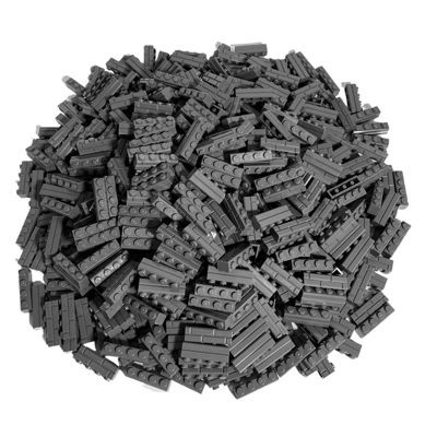 LEGO LEGO 1x4 Mauersteine Dunkelgrau - Burg, Mauer, Castle - 15533 Stuckzahl 100x LEGO 1x4 Bricks Dark Grey — Burg, Mauer, Castle — 15533 штуки 100x