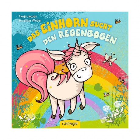 Das Einhorn sucht den Regenbogen Единорог ищет радугу