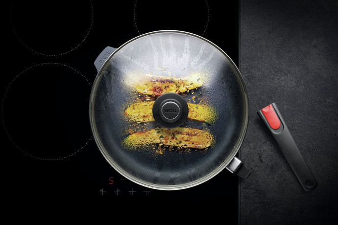 Woll Woll Guss-Hochrandpfanne DIAMOND LITE schwarz Литая кастрюля из шерсти с высоким бортиком DIAMOND LITE