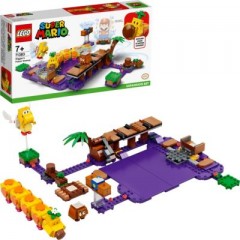 LEGO LEGO Super Mario Bundle: Starterset 71360 Abenteuer mit Mario Starterset + Erweiterungsset 71383 Wigglers Giftsumpf Набор LEGO Super Mario: стартовый набор 71360 &laquo;Приключения с Марио&raquo;, стартовый набор + дополнительный набор 71383 &laquo;Ядовитое болото Виг