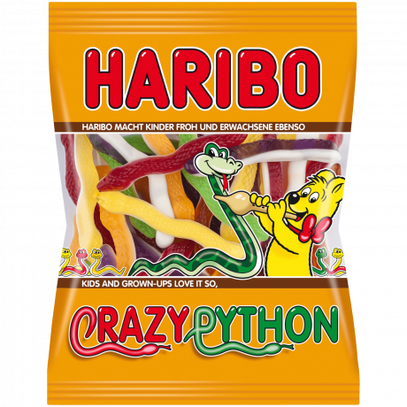 Haribo Сумасшедший питон Жевательный мармелад  175г