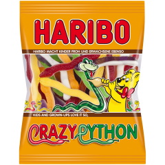 Haribo Сумасшедший питон Жевательный мармелад  175г