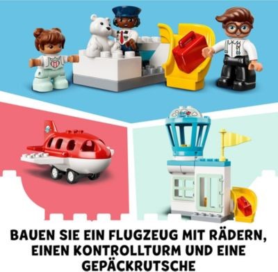 LEGO LEGO DUPLO 10961 Flugzeug und Flughafen LEGO DUPLO 10961 Самолет и аэропорт