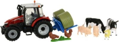 TOMY Massey Fergusson 5612- Traktor Spielset Massey Fergusson 5612 Игровой набор &quot;Трактор&quot;