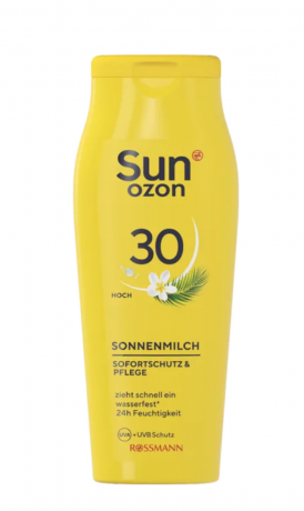 sunozon Sonnenmilch LSF 30 Солнцезащитное молочко SPF30 200 мл