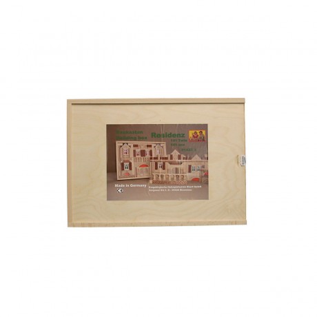 Holzspielzeug Baukasten Residenz 141 Teile Деревянный конструктор для игрушек Домик 141 деталь