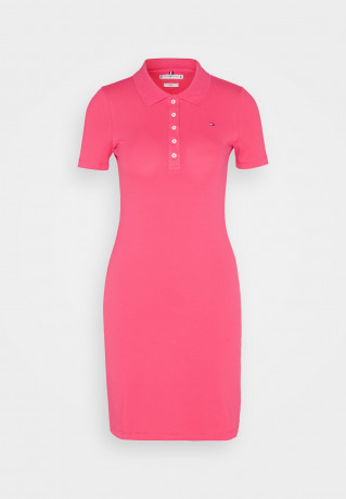 Tommy Hilfiger 1985 DRESS Day dress bright cerise pink ПЛАТЬЕ 1985 ГОДА Повседневное платье ярко-вишнево-розовый