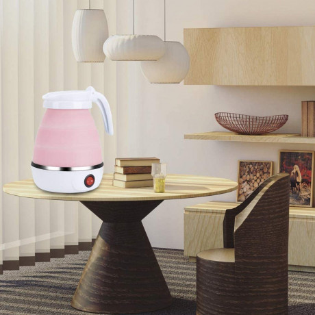 KULER KULER Wasserkocher Reise-Wasserkocher, Faltbarer Wasserkessel, Rosa  KULER Чайник Дорожный чайник Складной чайник Розовый