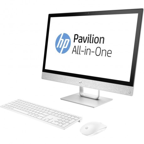HP 24-r001ng 60.5 cm (23.8 Zoll) All-in-One PC AMD A12-9730P APU 8 GB DDR4-RAM 256 GB SSD 1024 GB HDD AMD Radeon R7 Wind