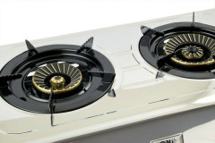 NJ The right choice NJ The right choice Gaskocher NJ-60SD, Edelstahl Camping Gaskocher 2 flammig 7,7KW mit Zundsicherung  Газовая плита NJ Правильный выбор NJ-60SD, походная газовая плита из нержавеющей стали, 2 пламени, 7,7 кВт, с предохранителем зажиган