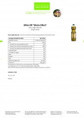 Krauterhaus Sanct Bernhardt Olive Oil &quot;Sierra Oliva&quot;, 1 лitre