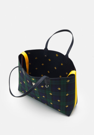 Tommy Hilfiger ICONIC TOTE SET Tote bag dark green ICONIC TOTE SET Сумка-тоут темно-зеленый