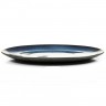 Bitz Bitz Gastro black / dark blue Platte oval 45x34 cm Блюдо Bitz Gastro черное/темно-синее овальное 45x34 см