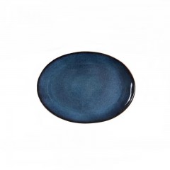 Bitz Bitz Gastro black / dark blue Platte oval 45x34 cm Блюдо Bitz Gastro черное/темно-синее овальное 45x34 см