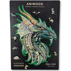 ANIWOOD Holz-Puzzle Drache M (125 Teile) Деревянный Пазл Дракон М (125 деталей)