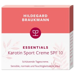 HILDEGARD BRAUKMANN Karotin Sport Creme SPF 10  Спортивный крем с каротином SPF 10