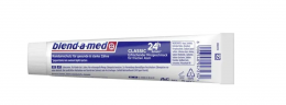 Blend-a-med Classic 75ml x 10st, Зубная паста для взрослых (Германия), защита от кариеса и укрепление эмали 24 часа, классический мятный вкус, 75 мл x 10st