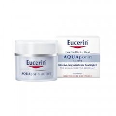 Eucerin AquaPorin Active Feuchtigkeitspflege fur normale Haut bis Mischhaut  AquaPorin Активный увлажняющий уход для нормальной и комбинированной кожи