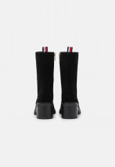 Tommy Hilfiger OUTDOOR MID HEEL BOOT Classic ankle boots black OUTDOOR MID HEEL BOOT Классические ботильоны черный