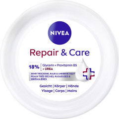 NIVEA Body Repair &amp; Care Creme Urea, 400 ml, Нивеа Крем для тела, 18% мочевина, провитамин B5 и глицерин, для очень сухой и огрубевшей кожи, 400 мл