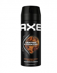 AXE Bodyspray Leather &amp; Cookies, Дезодорант-спрей для тела AXE Leather &amp; Cookies 150 мл