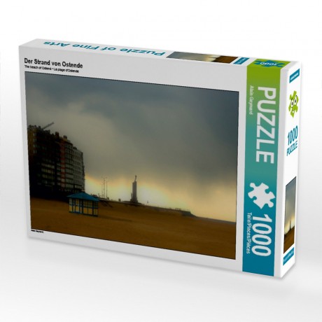 CALVENDO Puzzle CALVENDO Puzzle Der Strand von Ostende Пазл CALVENDO Puzzle Пляж в Остенде