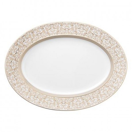 Rosenthal meets Versace Rosenthal Versace Medusa Gala Platte 40,5 x 30 cm Rosenthal Versace Medusa Gala Тарелка 40,5 x 30 см