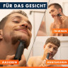 GILLETTE Elektrischer Rasierer, Fusion One All in One Trimmer, 1 St, Джилетт Гибридный триммер и бритва Fusion One All in One для лица и тела с 3 гребнями для лица, гребнем для тела и сменным лезвием, 1 набор