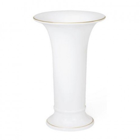 KPM Berlin KPM Vasen nach Karl-Friedrich Schinkel 1820-30 Vase 'Trompetenform 3 Goldrand' 240 mm KPM Вазы после Карла-Фридриха Шинкеля 1820-30 Ваза "Trumpet Shape 3 Gold Rim" 240 мм