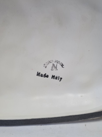 Статуэтка винтажная Capodimonte "Старик на скамейке", фарфор, 27 x 19 см, Италия, 1960-70гг.