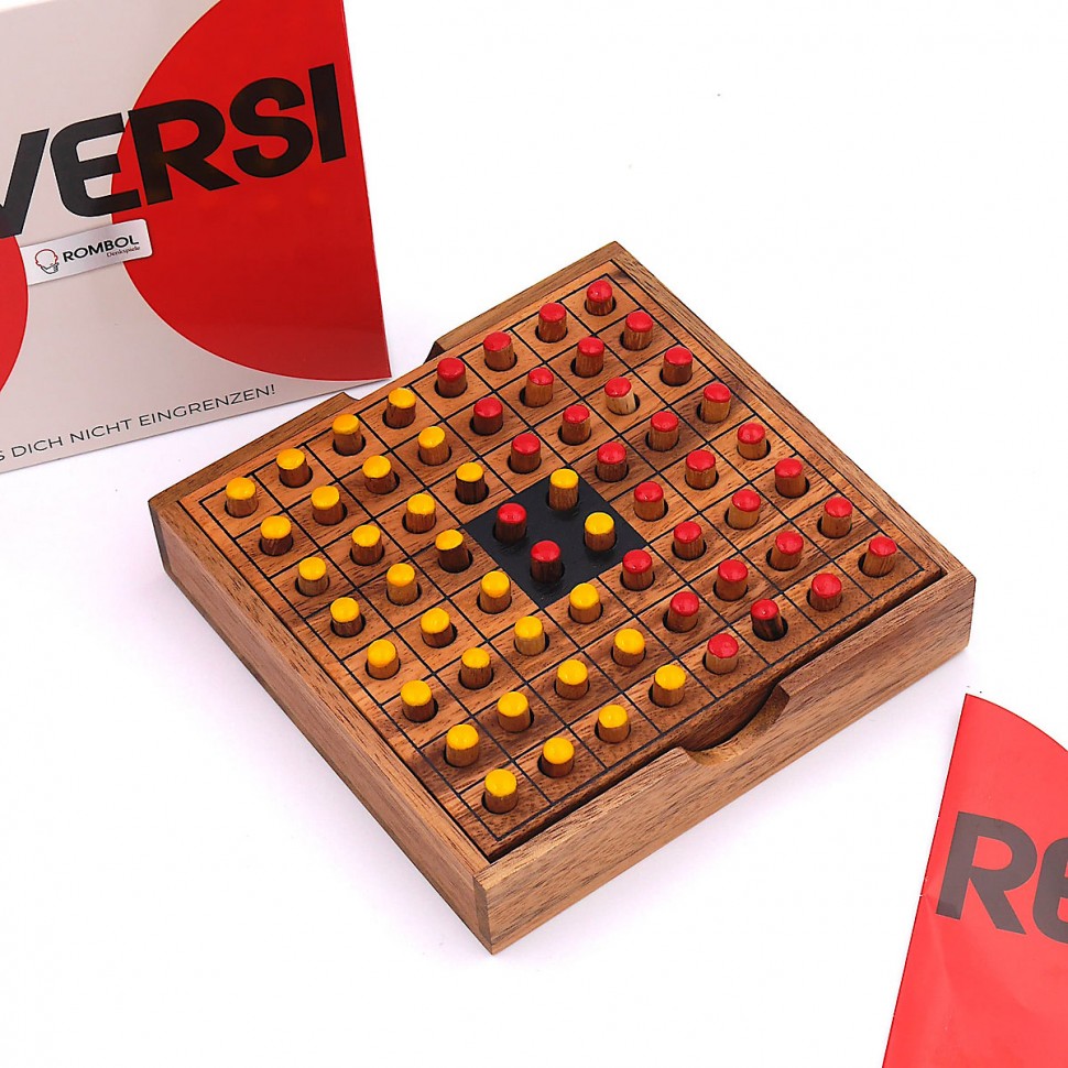 Купить ROMBOL Reversi – Interessantes Strategiespiel fur 2 Personen aus  edlem Holz Reversi – интересная стратегическая игра для двоих из ценных  пород дерева в интернет-магазине Diskontshop.eu Германия всего за 2 595  руб. в