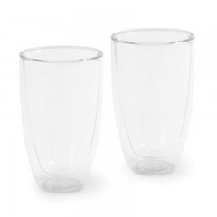 Kahla Kahla Cafe Sommelier Weiss Latte Macchiato doppelwand Glas Set 2-tlg. 0,25 L Набор стаканов с двойными стенками Kahla Caf? Sommelier Weiss Latte Macchiato из 2 предметов. 0,25 л