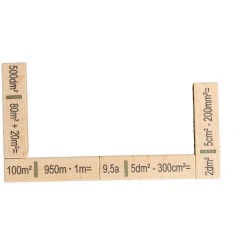 Lernspielzeug Rechendomino Flachen Развивающая игрушка арифметика домино Flat