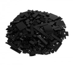 LEGO LEGO Steine Schwarz gemischt - Black NEU Stuckzahl 250x Кубики LEGO черные смешанные - количество НОВИНКА черного цвета 250 шт.