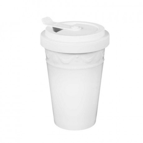 KPM Berlin KPM Kurland Weiss To-go Becher Single 0,35 L КПМ Kurland Weiss Кружка To-go одинарная 0,35 л