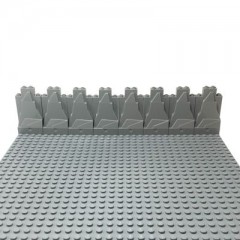 LEGO LEGO Felsen Hellgrau 2x4x6 Berg - Rock Panel 47847 - 50x LEGO Rock Light Grey 2x4x6 Mountain — каменная панель 47847 — 50x